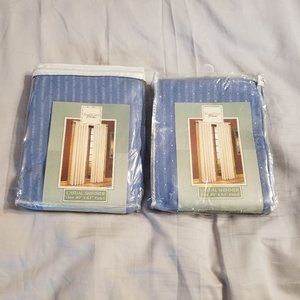 North Crest Home Casual Shimmer Panel Drapes Curtains